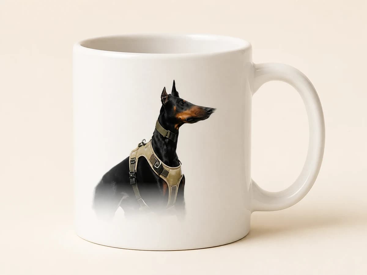 Vista previa de regalo personalizado con un perro negro