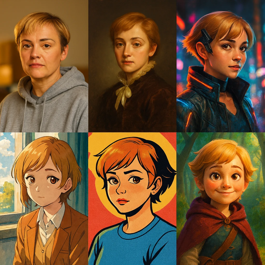 PetMorph gallery sample in Style Showcase style