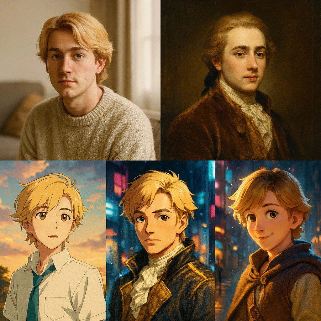 PetMorph gallery sample in Style Showcase style