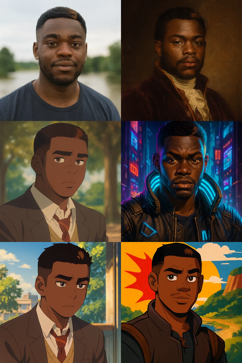 PetMorph gallery sample in Style Showcase style